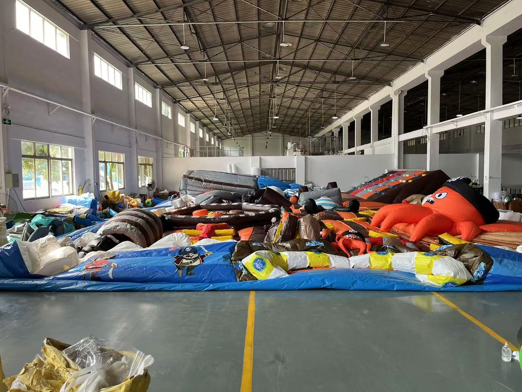 Guangzhou Kule Amusement Equipment Co.,Ltd linha de produção da fábrica