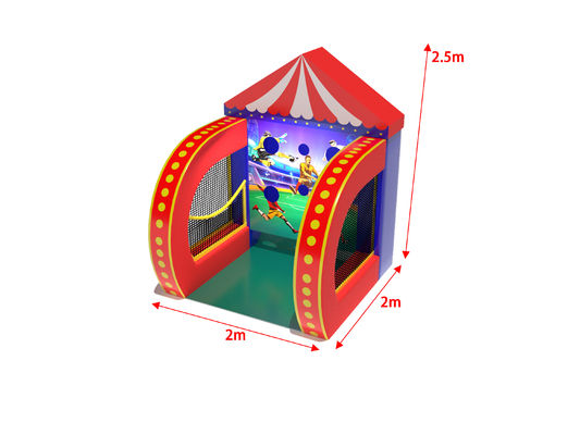 Futebol Carnaval Jogos infláveis 2x2x2.5m Para parque de diversões