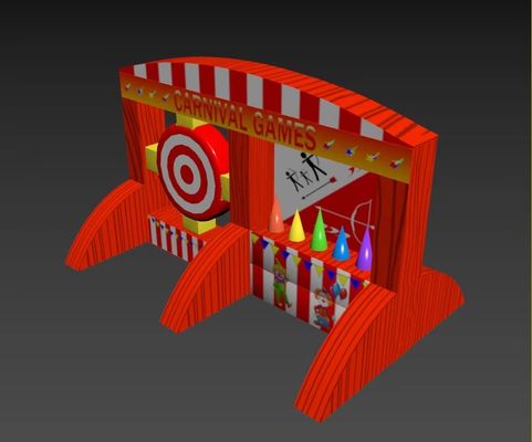 Jogos de Carnaval infláveis Aluguer de tiro com arco para parque de diversões ao ar livre