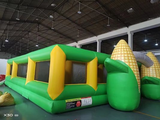 Popcorn Maze Jogos infláveis ao ar livre Grande tamanho Para adulto