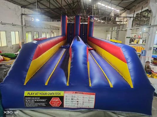 Jogos de Desafio Bungee Run Inflável Sistema de Jogo Interativo