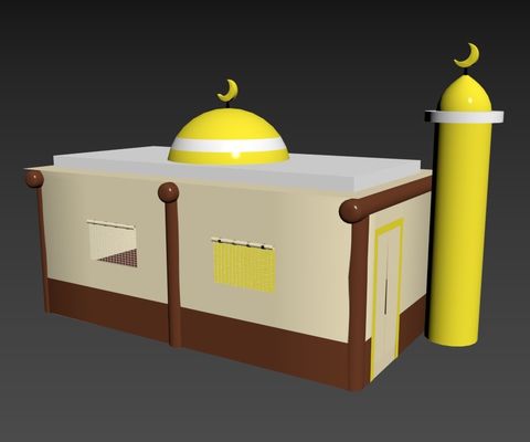 Religião Player Room Air inflável tenda ao ar livre para muçulmanos