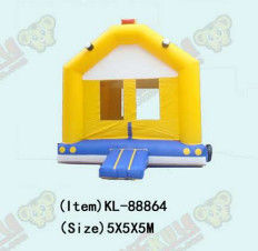 Cor Amarelo Modelo Simples Inflavel Castelo Bouncy 5*5*5m