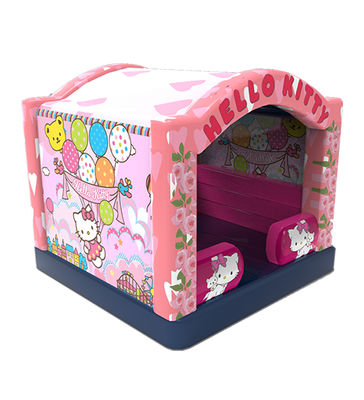 Hello-Kitty Inflável Kids Pequeno Bouncy Castle Parque de diversões