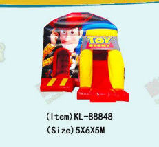 Toy Story Explodir Casa de Salto com Slides Dupla Costura