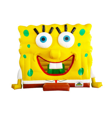 Bob Esponja Amarelo Castelo Inflável Para Jogar
