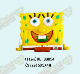 Bob Esponja Amarelo Castelo Inflável Para Jogar