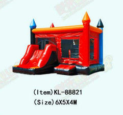 Trampolim inflável Casa de salto Indoor Play Cor personalizada