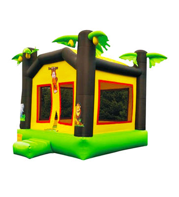 Palmeira Pequena Casa Comercial Bouncy Crianças Salto Castelo