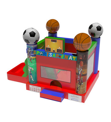 Desporto Futebol e Basquetebol Castelo Inflável