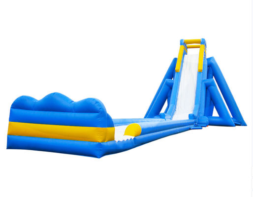Aldult Aluguer de Área Limpa Grandes Deslizadores de Água Infláveis Com Piscina