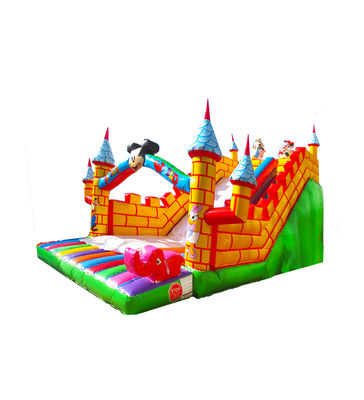 Castelo Mickey Mouse Slide grande inflável para crianças