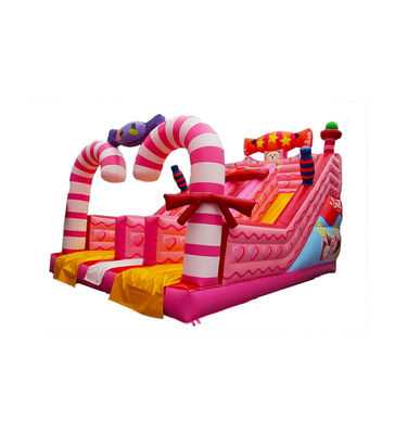 Sweet Candy Children Fun Park Deslizador Inflavel Para Aluguel