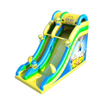 Minions Crianças Parque de diversões inflável Blow Up Slip N Slide