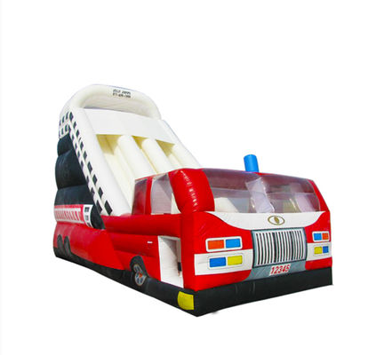 Personalize Slides Inflaveis Caminhão de Bombeiros Tema Para As Festas das Crianças