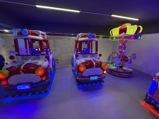 Carros de roque movidos por moedas Música dinâmica e canções alegres para crianças