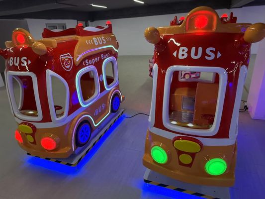 Carros de roque movidos por moedas Música dinâmica e canções alegres para crianças