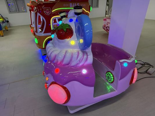 Carros de roque movidos por moedas Música dinâmica e canções alegres para crianças