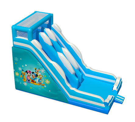 Slide inflável de palhaço com tema de elefante Parque de diversões para crianças
