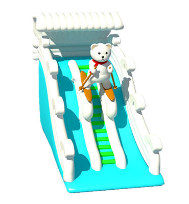 Slide inflável de palhaço com tema de elefante Parque de diversões para crianças