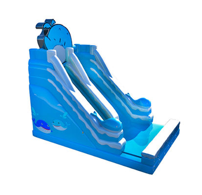 Slide inflável de palhaço com tema de elefante Parque de diversões para crianças