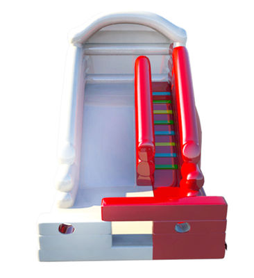 Slide inflável de palhaço com tema de elefante Parque de diversões para crianças