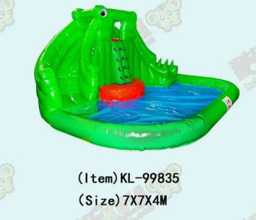 Parque infantil girafa inflável Slide de animais para alugar