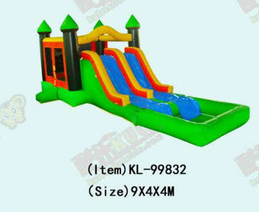 Parque infantil girafa inflável Slide de animais para alugar