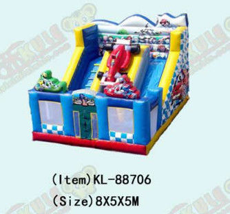 Parque infantil girafa inflável Slide de animais para alugar