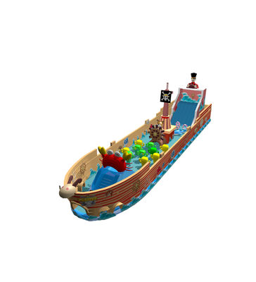 Parque de diversões inflável Barco pirata Jardim de infância infantil