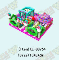 Candy Land Parque de diversões inflável