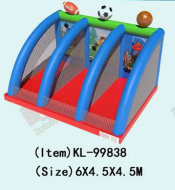 3 - Desporto Cor inflável - Bola bloqueada - Campo de jogos de tiro