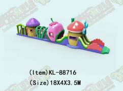 Fun Fruit - Shaped Kids' Play Set Colorido Cartão Animado Fruit Play Estrutura
