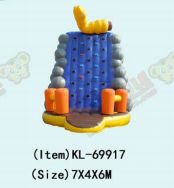 Parede Inflável Colorida e Divertida com Escalada de Lagarta - Aventura de Escalada