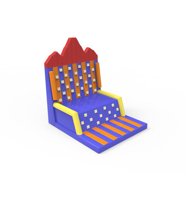 Brightly Colored Vibrant Inflatable Play Structure for Kids' Entertainment