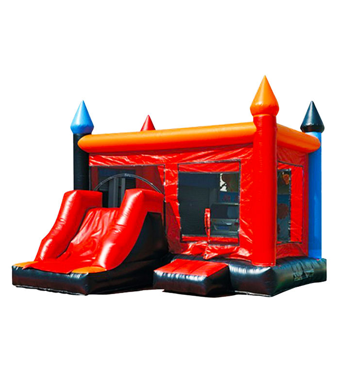 Trampolim inflável Casa de salto Indoor Play Cor personalizada