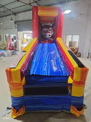 Skee Ball inflável jogos de beisebol vencer o desafio de pontuação para a diversão